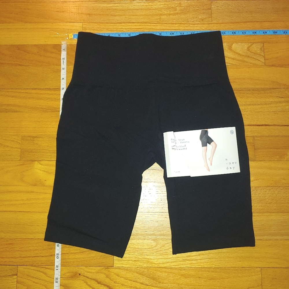 Cotton Seamless Bike Shorts High Waisted a new day L/XL